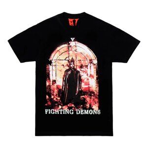 Juice Wrld x Vlone Demon T-shirt Black